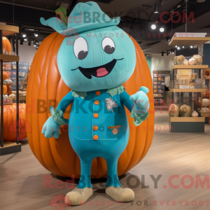 Mascot karakter van een...
