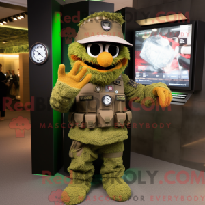 Mascottekarakter van een...
