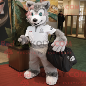 Mascot character of a...