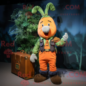 Personaggio mascotte Carota...