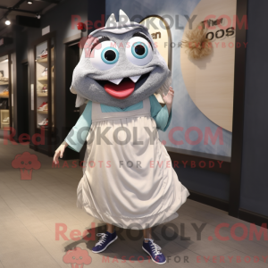 Mascottefiguur van een...