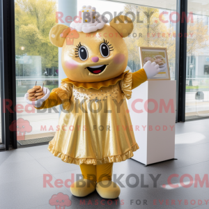 Personnage mascotte d un...