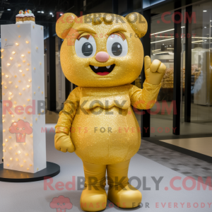 Mascottekarakter van een...