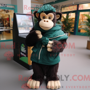 Mascot karakter van een...