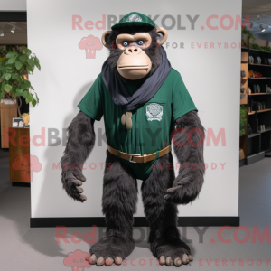 Mascot karakter van een...
