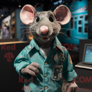 Mascottefiguur van een...