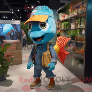 Personnage mascotte d un...