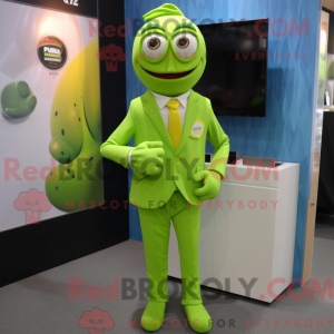 Mascot character of a Lime...