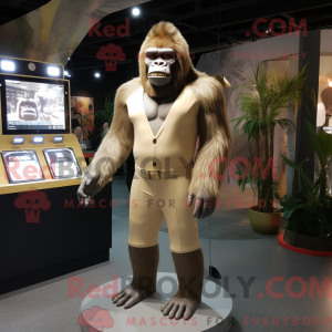 Personnage mascotte d un...