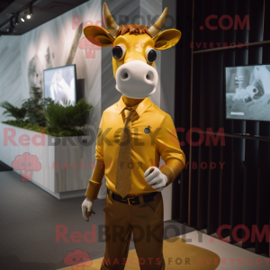 Personaggio mascotte Mucca...