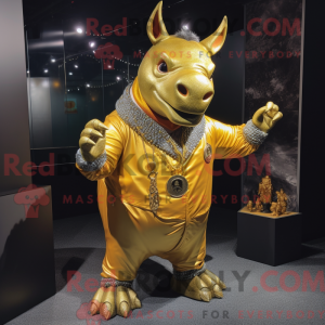 Mascot karakter van een...