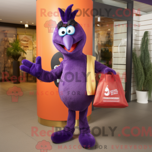 Postava maskota Purple...