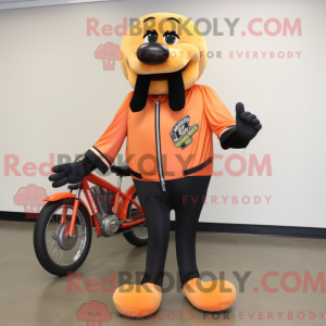Mascottefiguur van een...