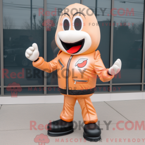 Mascottefiguur van een...