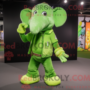 Mascot karakter van een...
