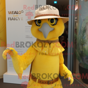 Mascot character of a...