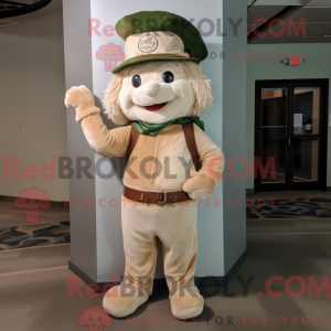 Mascot karakter van een...