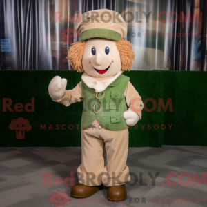 Mascot karakter van een...
