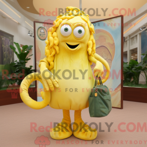 Mascottekarakter van een...