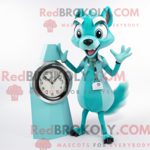 Mascot karakter van een...