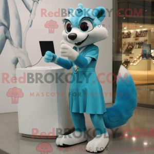 Mascot karakter van een...