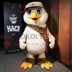 Mascot karakter van een...