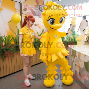 Mascot character of a...