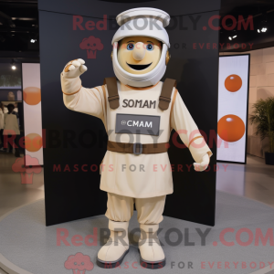 Personnage mascotte d un...