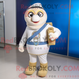 Mascot character of a Cream...