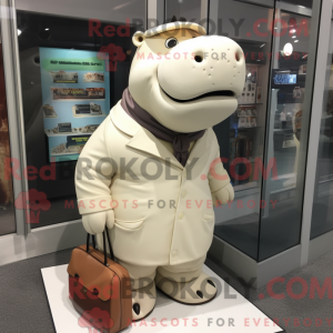 Mascot karakter van een...