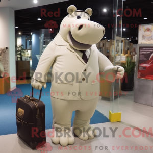 Mascot character of a Cream...