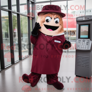 Mascottekarakter van een...