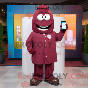 Personnage mascotte d un...