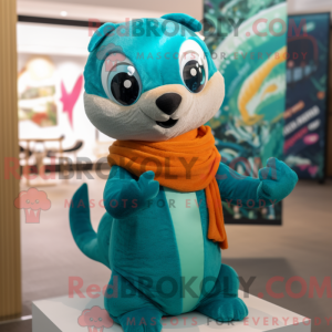 Mascottekarakter van een...