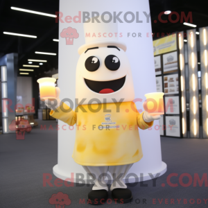 Mascottefiguur van een...
