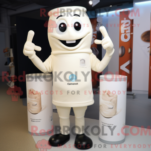 Mascot character of a Cream...