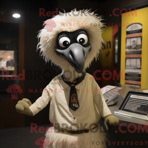 Personaje mascota de un emú...