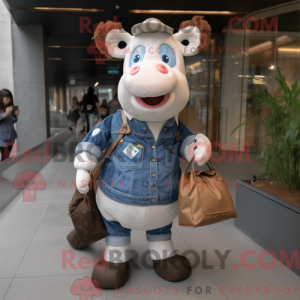 Mascottekarakter van een...
