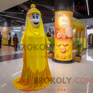 Mascot character of a Lemon...