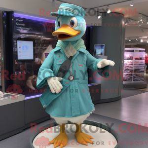 Mascot karakter van een...