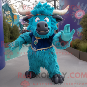 Mascot karakter van een...