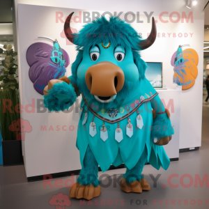 Mascot karakter van een...