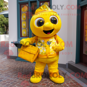 Mascot character of a...