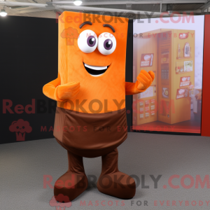 Postava maskota Orange...