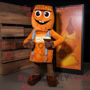Personnage mascotte d une...