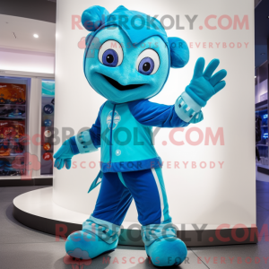 Mascot character of a...