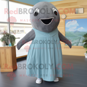 Gray Whale maskot kostume...