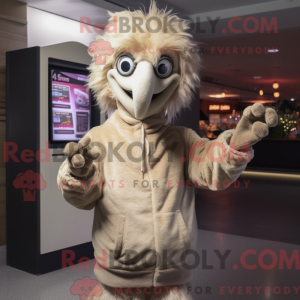 Mascottefiguur van een...