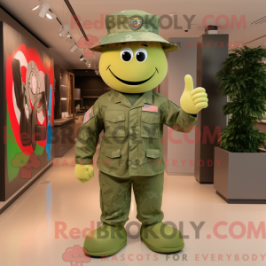 Maskot karakter af en...
