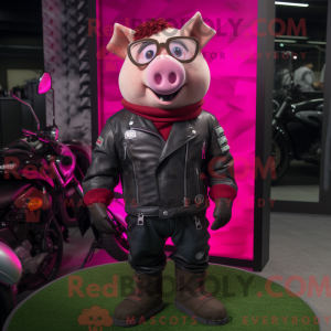 Mascottefiguur van een...